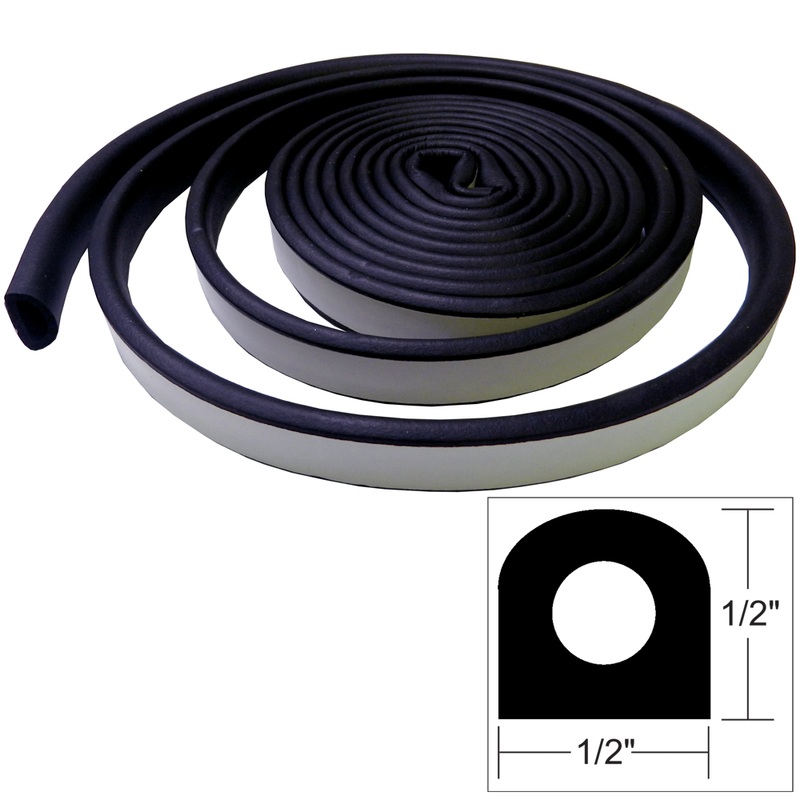 TACO Weather Seal  10L x W x H  Black  Boat Box
