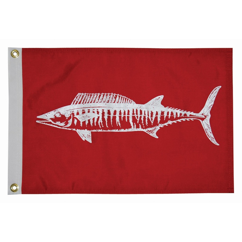 Taylor Made 12 x 18 Wahoo Flag  Boat Box