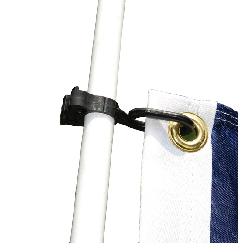 Taylor Made Charlevoix Burgee and Antenna Cli (Pair)  Boat Box