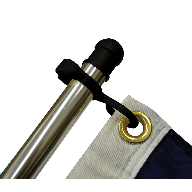 Taylor Made Charlevoix Flag Clip For 7/8  1 Pole  Boat Box