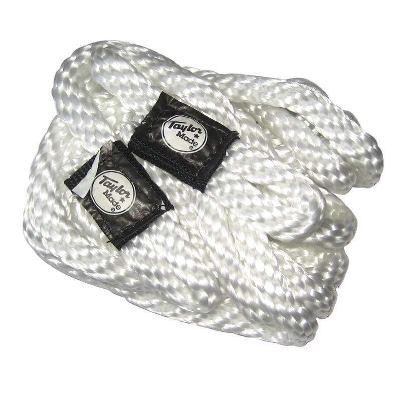 Taylor Made Fender Loc Fender Lines  3/8 x 72  Pair  White  Boat Box