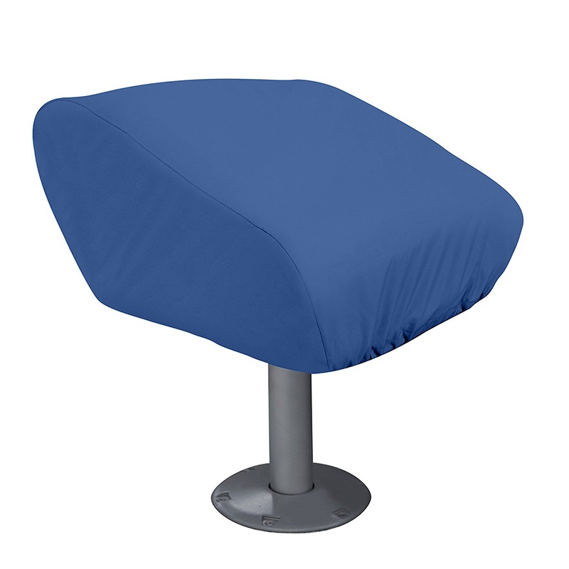 Taylor Made Folding Pedestal Boat Seat Cover  Rip/Stop Polyester Navy  Boat Box