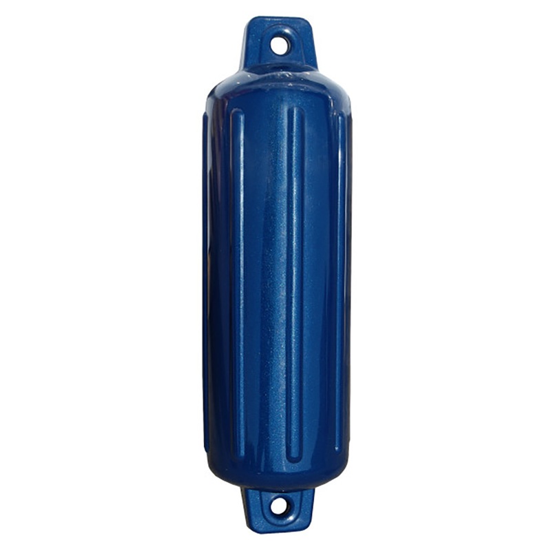 Taylor Made Storm Gard 5.5 x 20 Inflatable Vinyl Fender  Captains Navy  Boat Box
