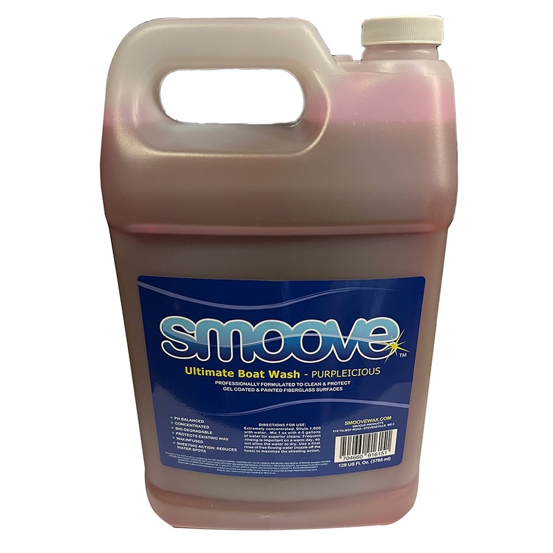 Smoove Purplelicious Ultimate Boat Wash  Gallon  Boat Box