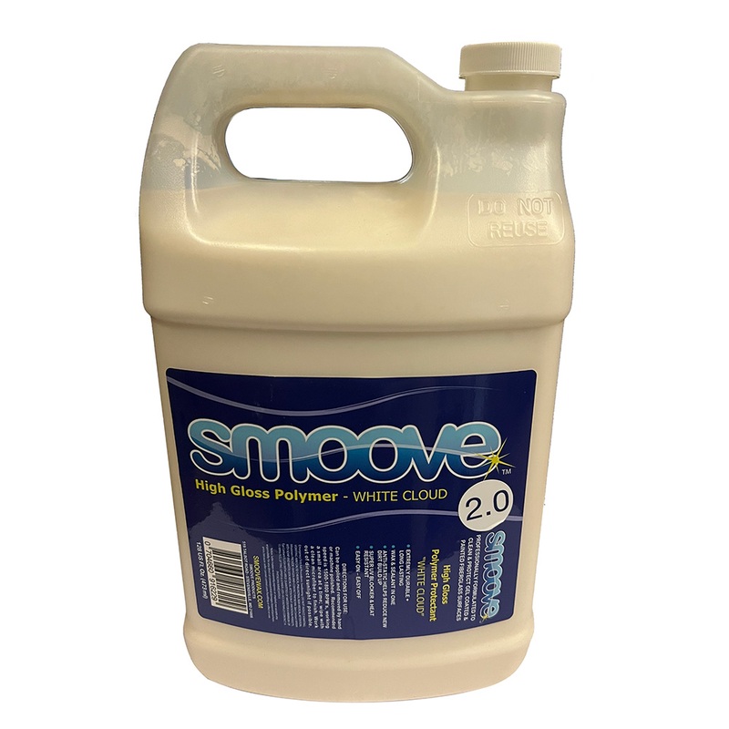 Smoove White Cloud High Gloss Polymer 2.0  Gallon  Boat Box