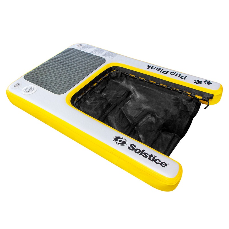 Solstice Watersports Inflatable PupPlank Dog Ramp  XL  Boat Box