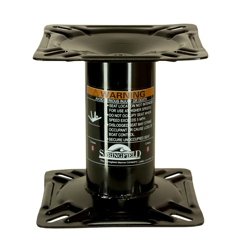 Springfield 7 Fixed Height Economy Pedestal  Boat Box