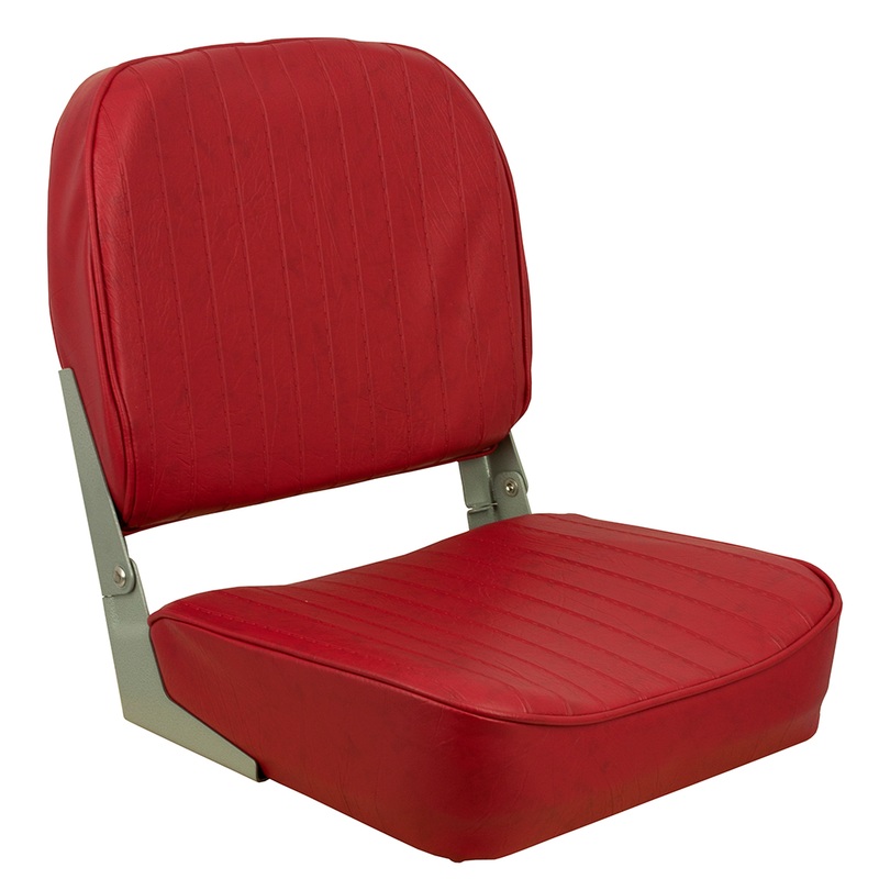 Springfield Economy Folding Seat  Red  Boat Box