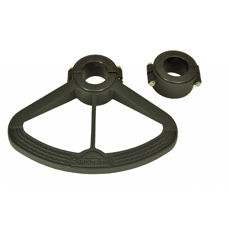 Springfield Footrest & Bushing Set  2-7/8  Black  Boat Box
