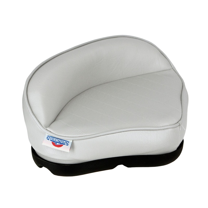 Springfield Pro Stand-Up Seat  White  Boat Box