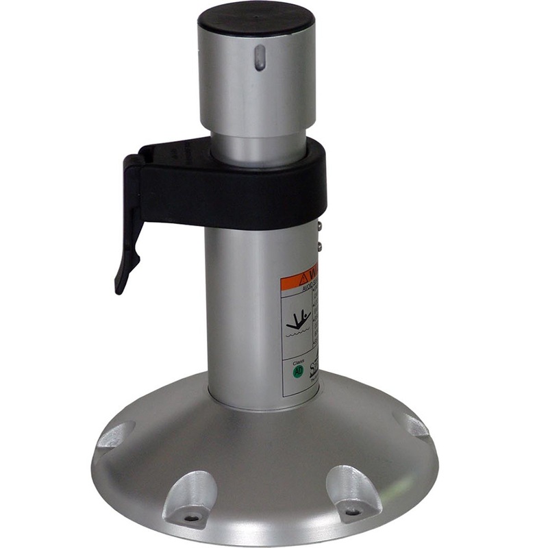 Springfield Second Generation Posi-Lock Manual Adjust 2-7/8 Pedestal  No Swivel  Boat Box