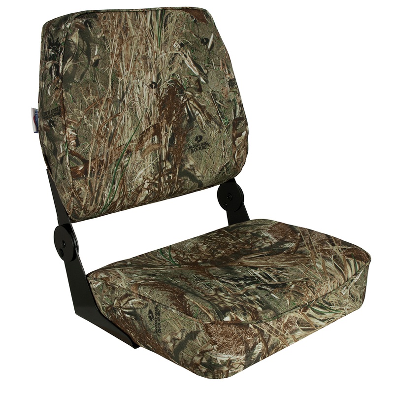 Springfield XXL Folding Seat  Mossy Oak Duck Blind  Boat Box