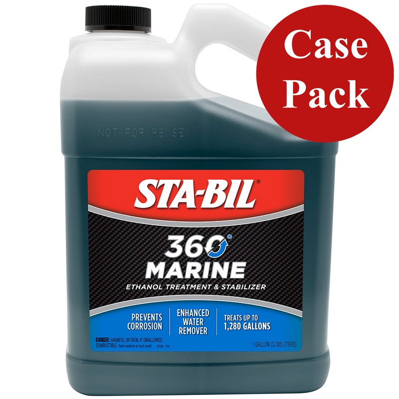 STA-BIL 360 Marine  1 Gallon *Case of 4*  Boat Box