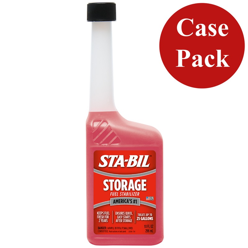 STA-BIL Fuel Stabilizer  10oz *Case of 12*  Boat Box
