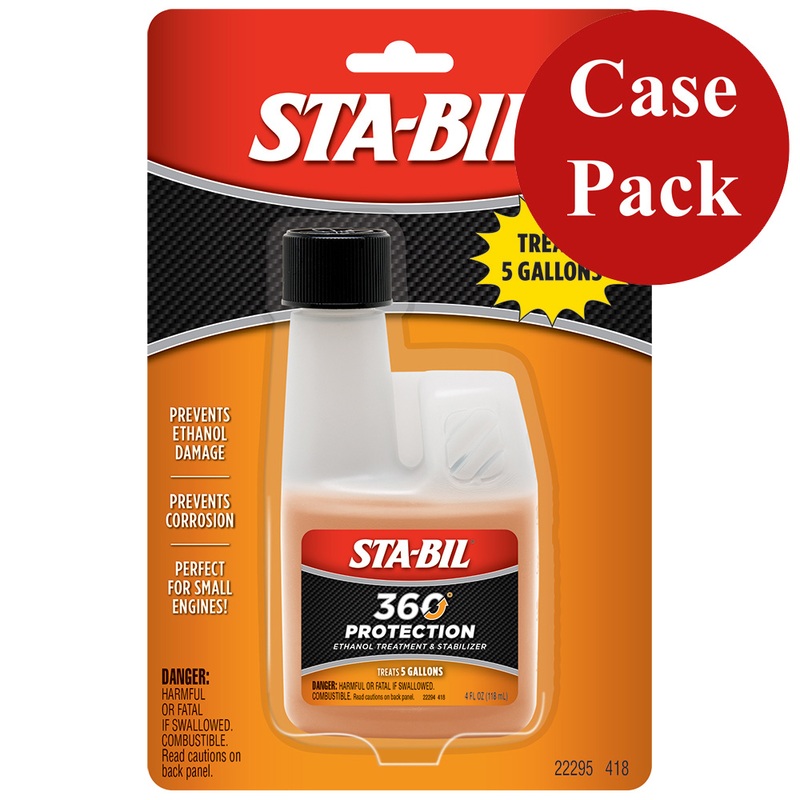 STA-BIL In-Season Protection  Small Engine  4oz *Case of 6*  Boat Box