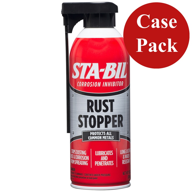 STA-BIL Rust Stopper  12oz *Case of 6*  Boat Box
