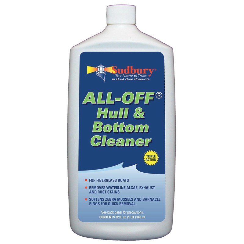 Sudbury All-Off Hull/Bottom Cleaner  32oz  Boat Box
