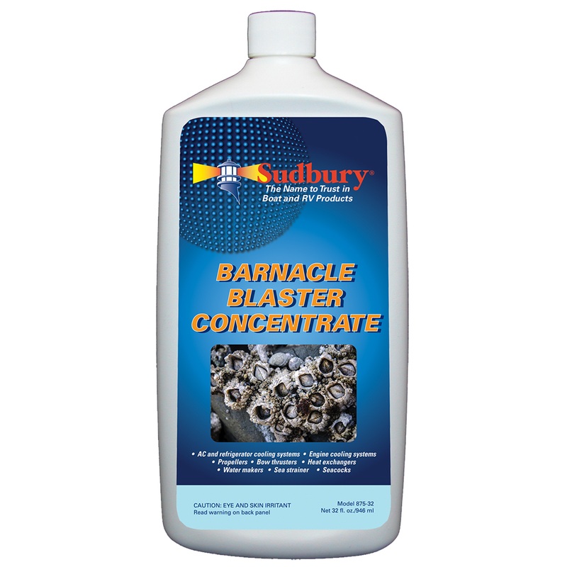 Sudbury Barnacle Blaster Concentrate  32oz  Boat Box