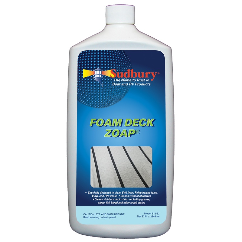 Sudbury Foam Deck Zoap Cleaner  32oz  Boat Box