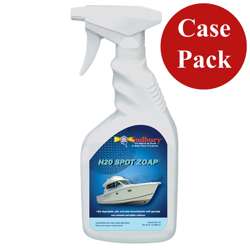 Sudbury H2O Spot Zoap  32oz *Case of 6*  Boat Box