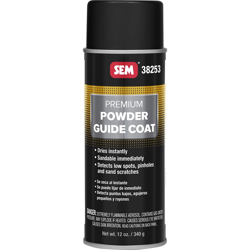 SEM Premium Powder Guide Coat  16oz Aerosol Can  Boat Box
