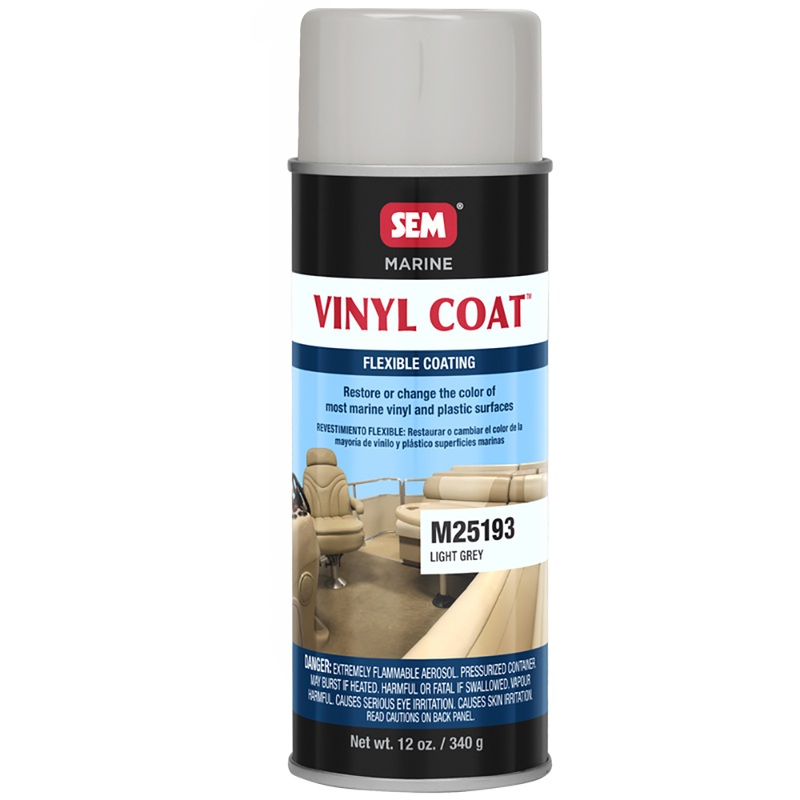 SEM Vinyl Coat  Light Grey  12oz  Boat Box