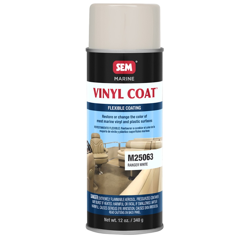SEM Vinyl Coat  Ranger White  12oz  Boat Box