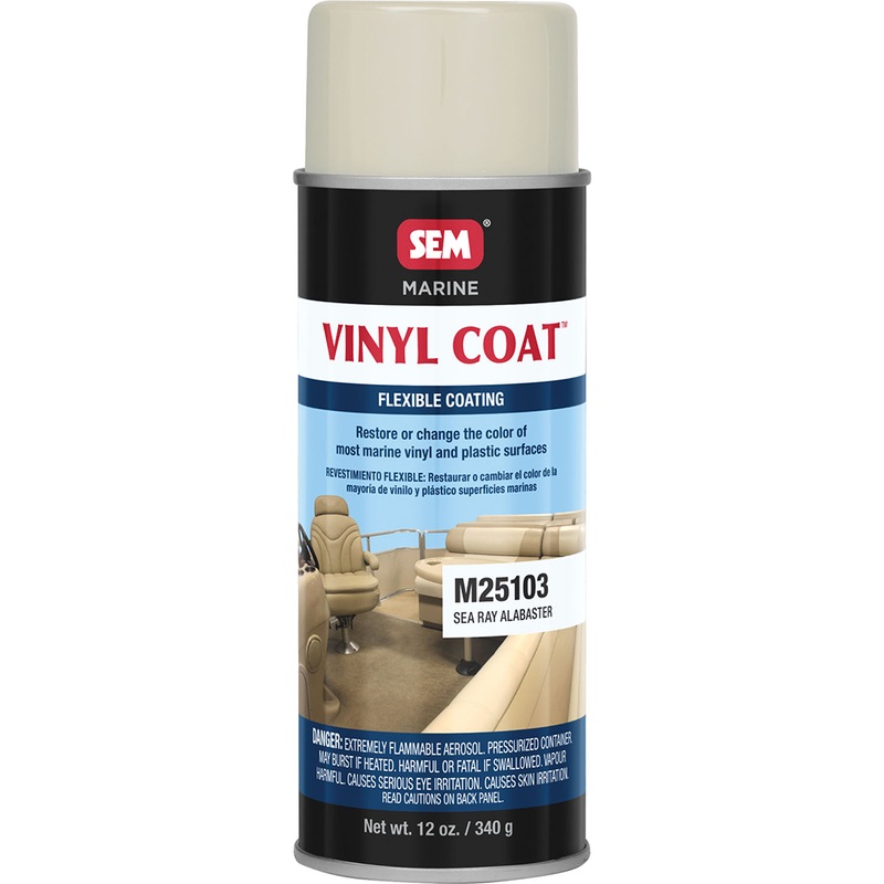SEM Vinyl Coat  Sea Ray Alabaster  12oz  Boat Box