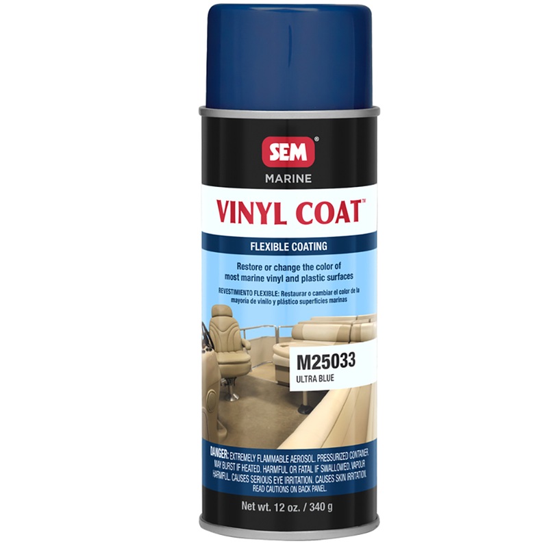 SEM Vinyl Coat  Ultra Blue  12oz  Boat Box