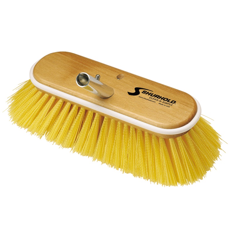 Shurhold 10 Polystyrene Medium Bristle Deck Brush  Boat Box
