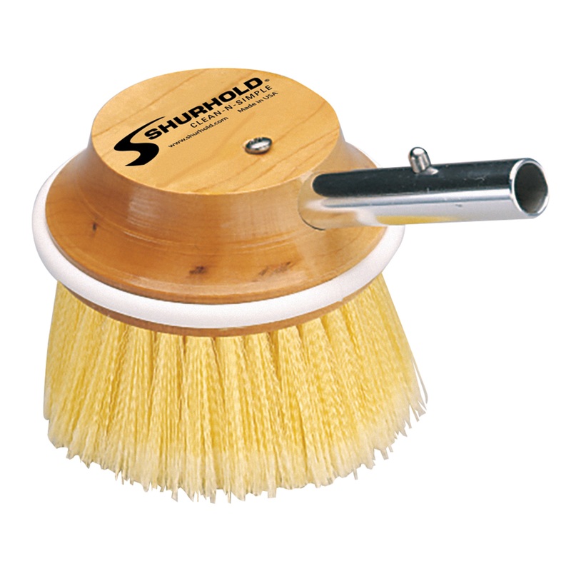 Shurhold 5 Round Polystyrene Soft Brush f/ Windows, Hulls, & Wheels  Boat Box