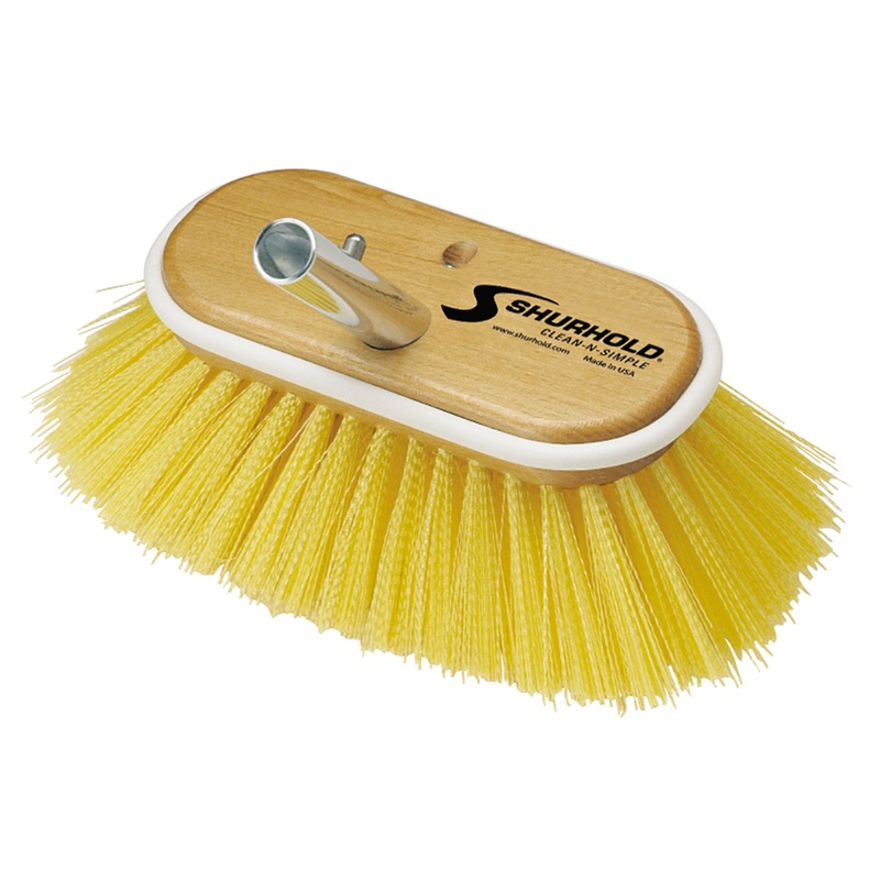 Shurhold 6 Polystyrene Medium Bristle Deck Brush  Boat Box