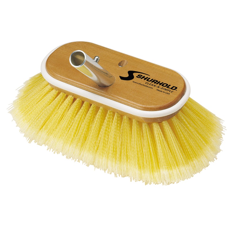 Shurhold 6 Polystyrene Soft Bristles Deck Brush  Boat Box