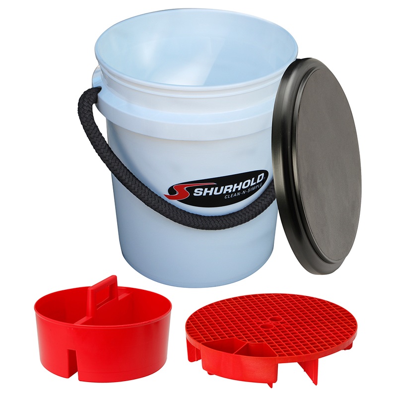 Shurhold One Bucket Kit  5 Gallon  White  Boat Box