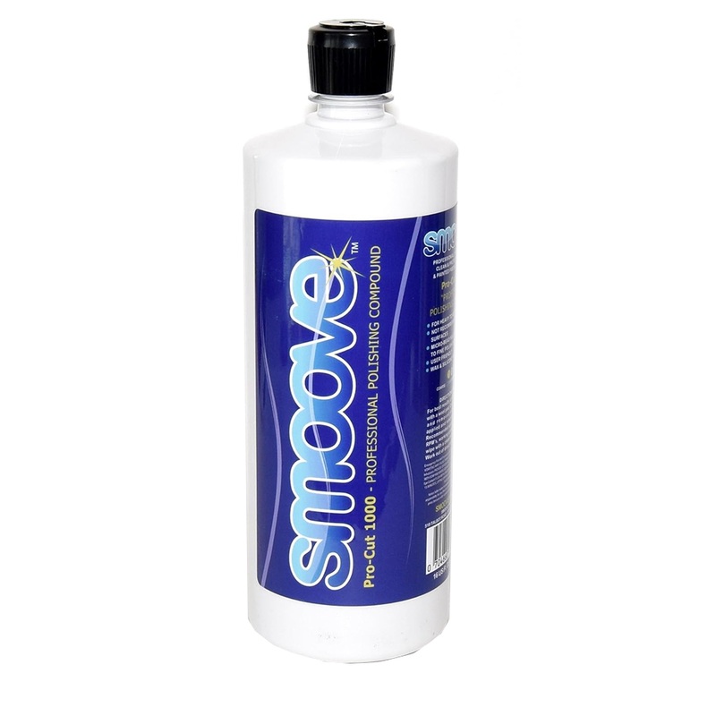 Smoove Pro-Cut 1000 Professional Polishing Compound  Quart  Boat Box
