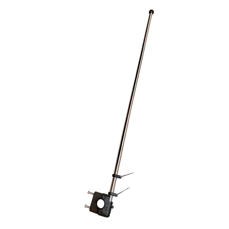 Sea-Dog Stainless Steel Rail Mount Flagpole  30  Boat Box