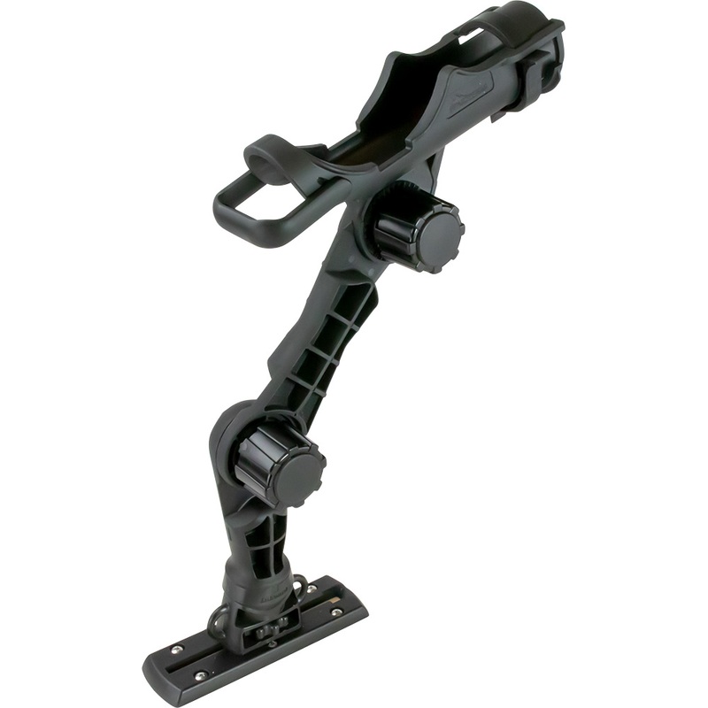 Sea-Dog Triple Threat Rod Holder  Track Mount Base w/6 Extension  Boat Box