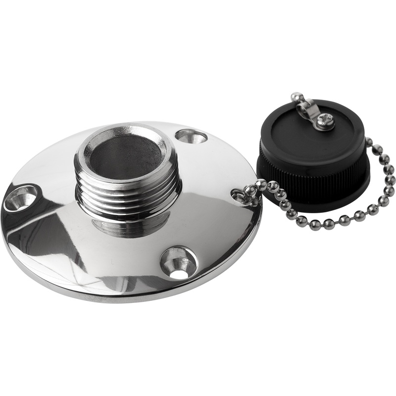 Sea-Dog Washdown Water Outlet  316 Stainless Steel  Boat Box