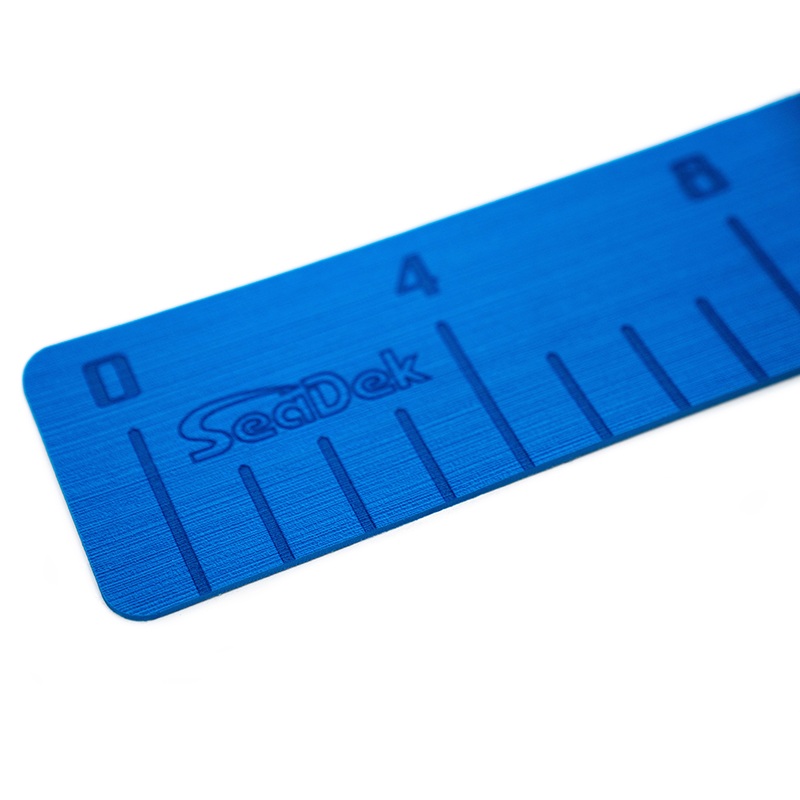 SeaDek 36 Fish Ruler  Bimini Blue w/SeaDek Logo  Boat Box