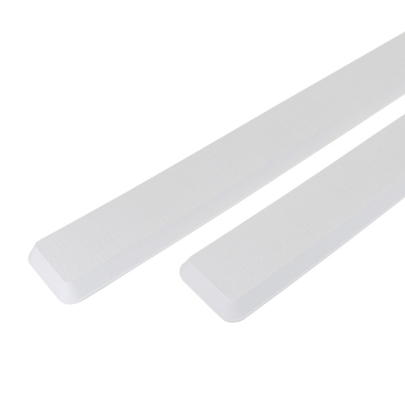 SeaDek Cockpit Coaming Bolster Set (2)  4 x 39 & 20mm Thick  White w/Brushed Texture  Boat Box