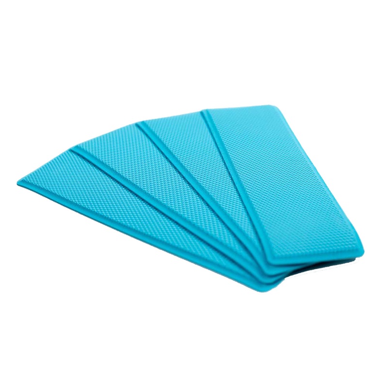 SeaDek Embossed 4-Piece Step Kit  Bahama Blue  Boat Box