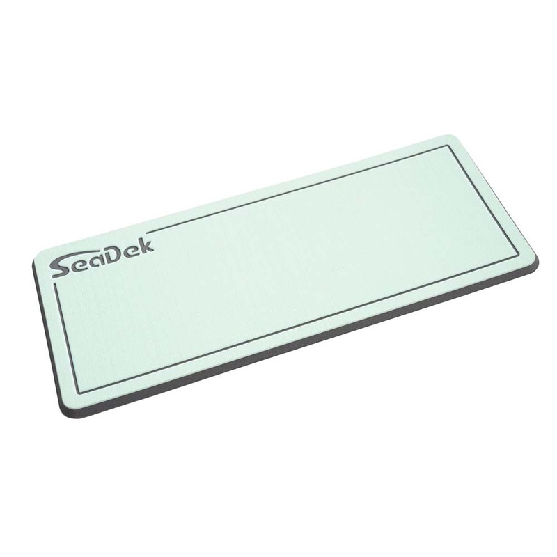 SeaDek Large Helm Pad  Seafoam Green/Storm Grey  Boat Box