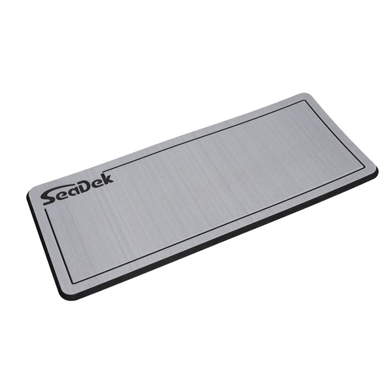 SeaDek Large Helm Pad  Storm Grey/Black w/SeaDek Logo  Boat Box