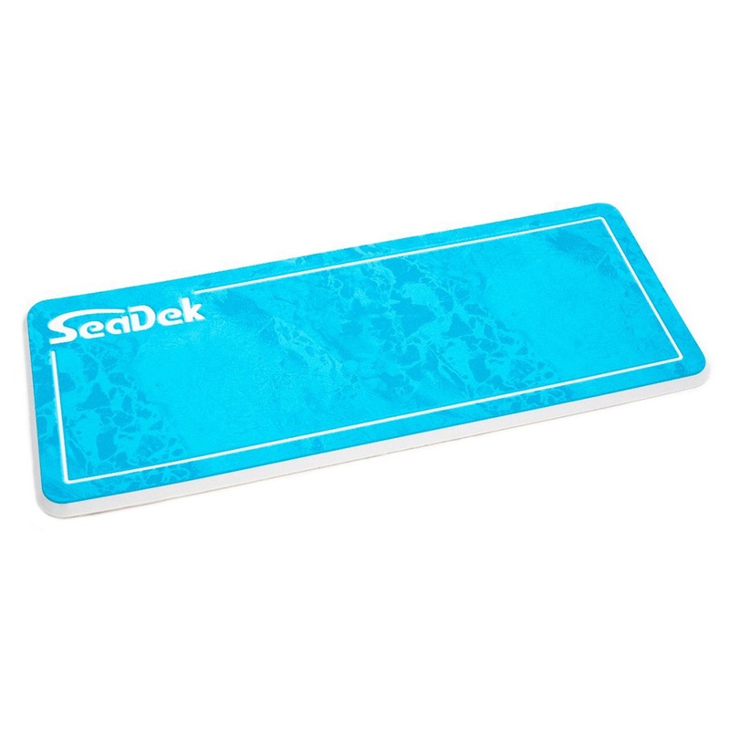 SeaDek Large Realtree Helm Pad  Bahama Blue/White WAV3 Pattern  Boat Box