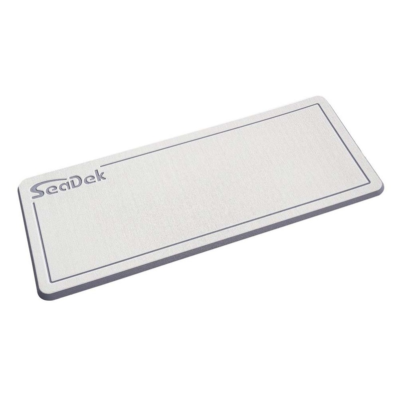 SeaDek Small Helm Pad  Cool Grey/Storm Grey  Boat Box