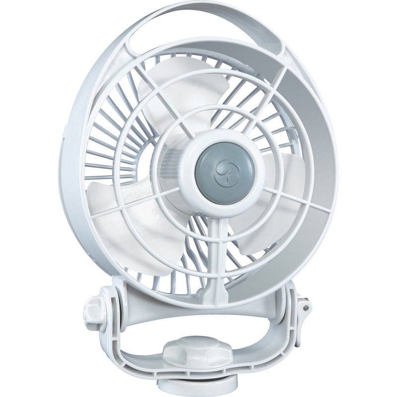SEEKR by Caframo Bora 748 24V 3-Speed 6 Marine Fan  White  Boat Box