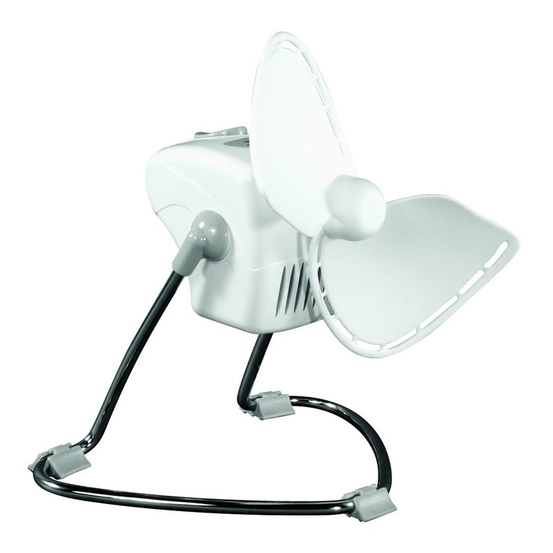 SEEKR by Caframo Chinook 707 120V AC 2-Speed 7 Fan  White  Boat Box
