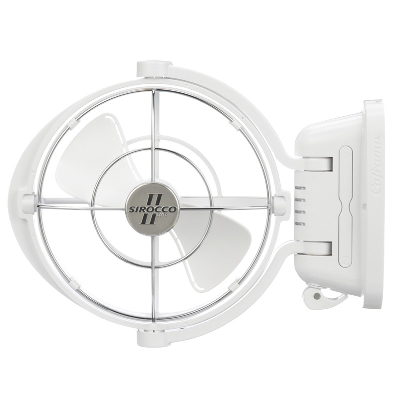 SEEKR by Caframo Sirocco II Elite Fan  White  Boat Box