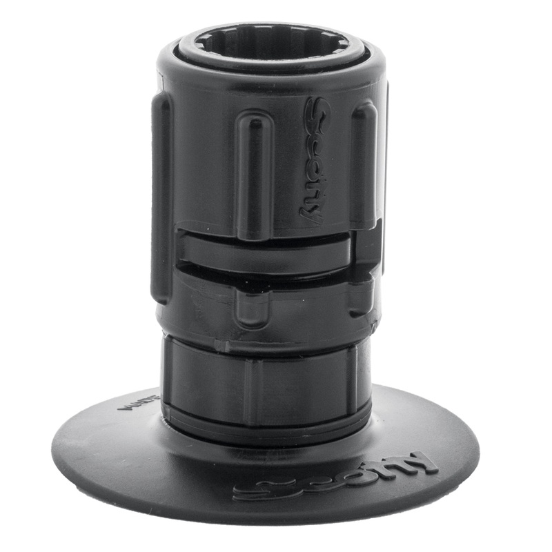 Scotty 448 Stick-On Mount w/Gear-Head Adapter  3 Pad  Boat Box