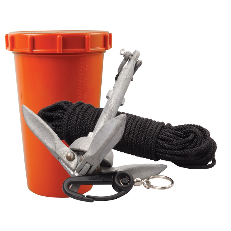 Scotty Anchor Kit  1.5lbs Anchor & 50 Nylon Line  Boat Box
